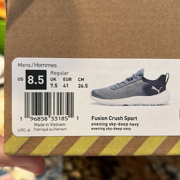 Puma Fusion Crush Sport Spikeless Golf Shoe - Picture 5 of 5